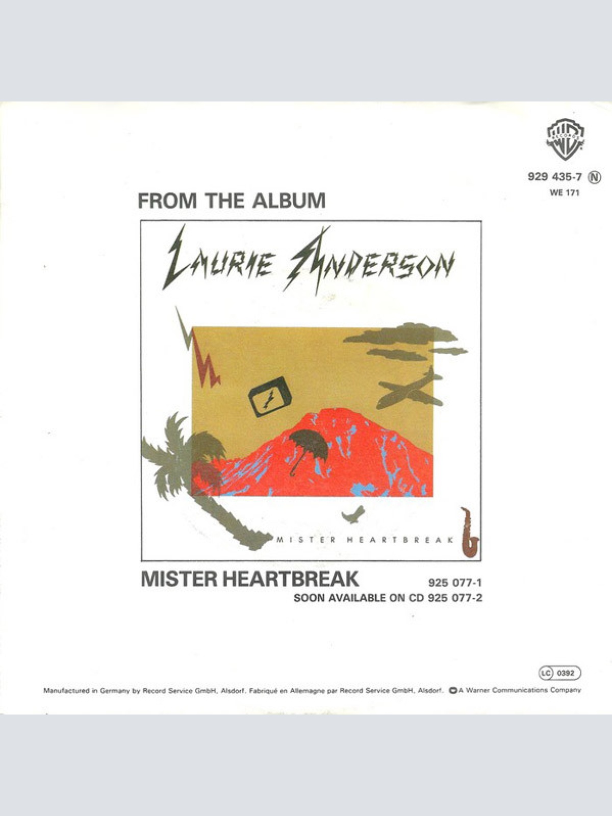 Vinyl / Laurie Anderson - Sharkey's Day