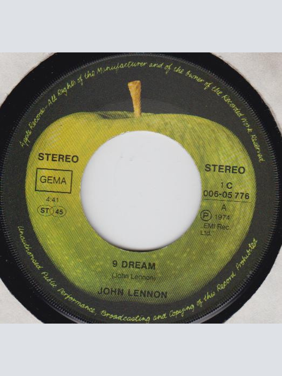 Vinyl / John Lennon - # 9 Dream / What You Got