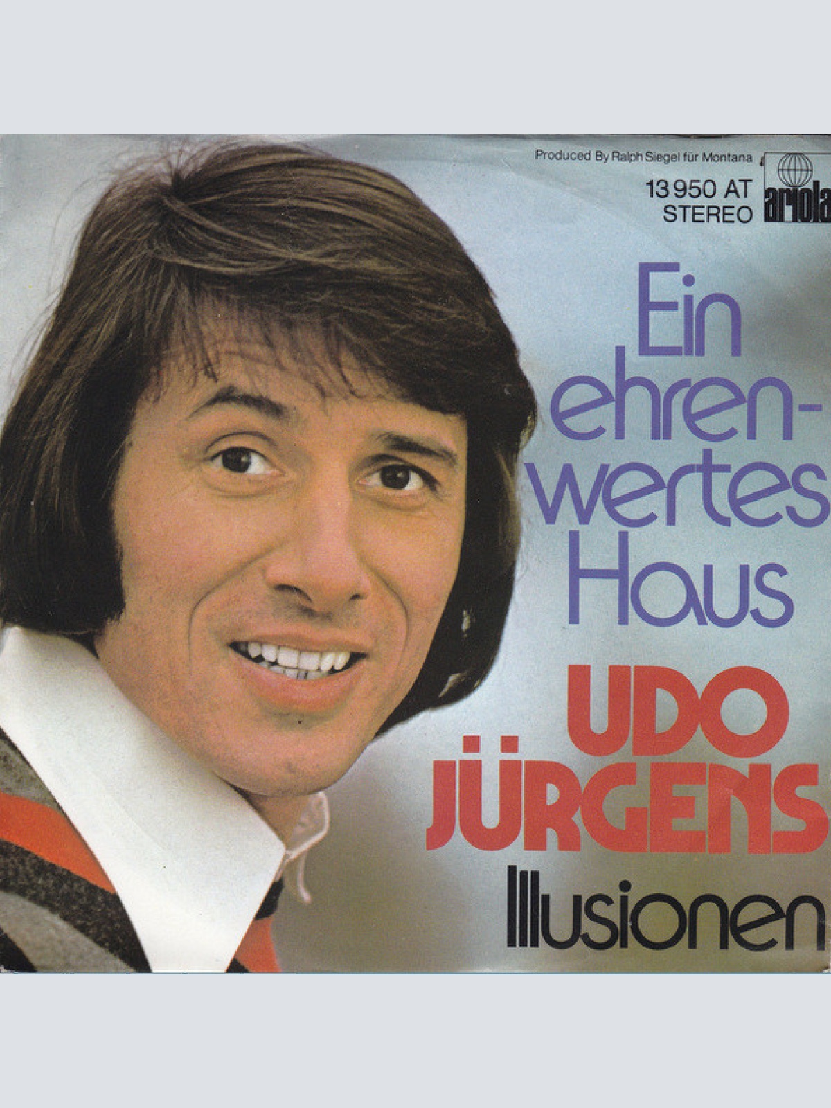 Vinyl / Udo Jürgens - Ein Ehrenwertes Haus