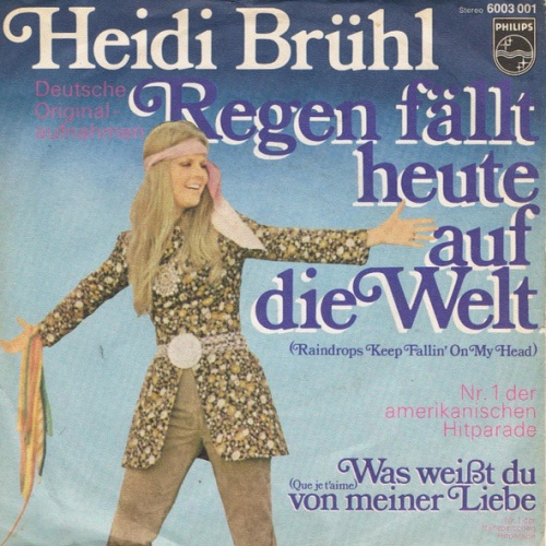 Vinyl / Heidi Brühl - Regen Fällt Heute Auf Die Welt (Raindrops Keep Fallin' On My Head)