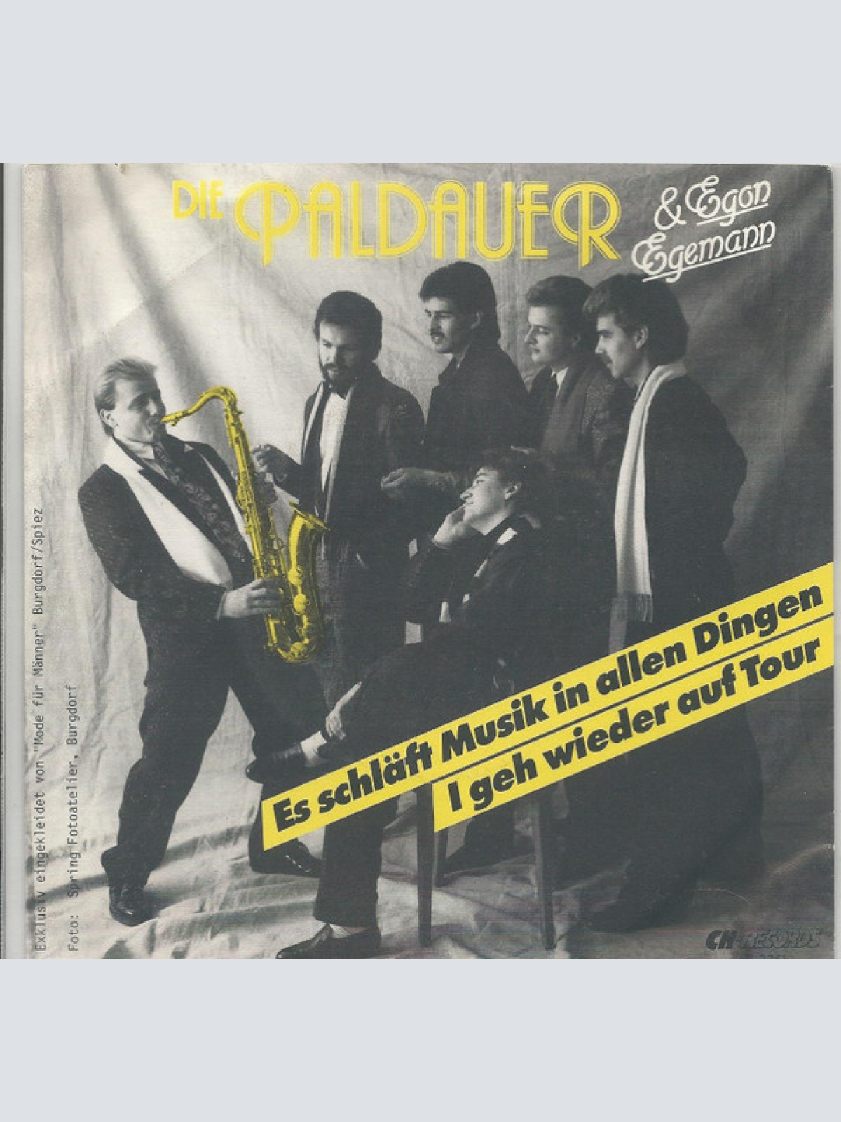 Vinyl / Die Paldauer & Egon Egemann - Es Schläft Musik In Allen Dingen