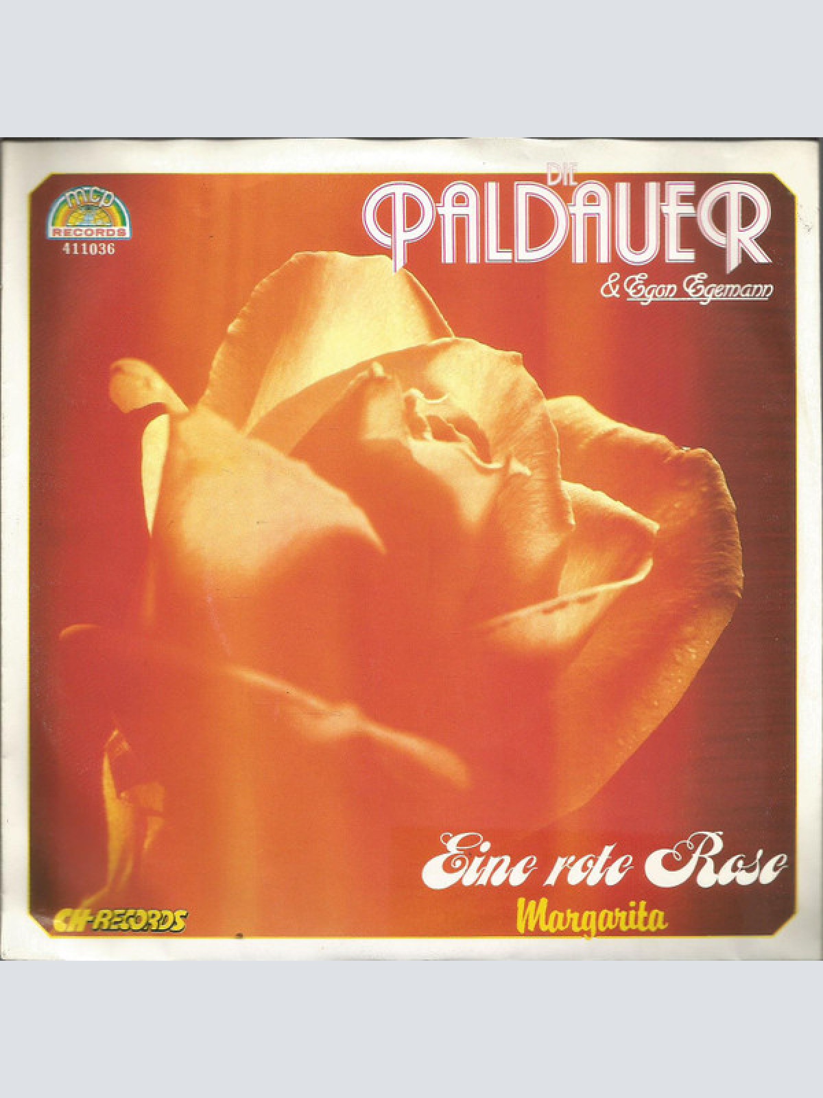 Vinyl / Die Paldauer & Egon Egemann - Eine Rote Rose