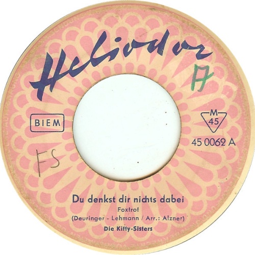 Vinyl / Die Kitty-Sisters* - Du Denkst Dir Nichts Dabei / Singender Blues