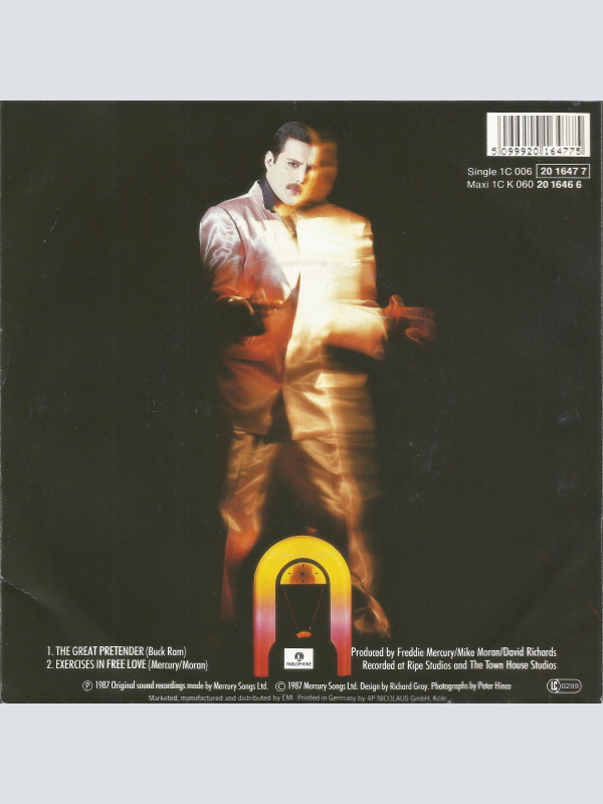 Vinyl / Freddie Mercury - The Great Pretender