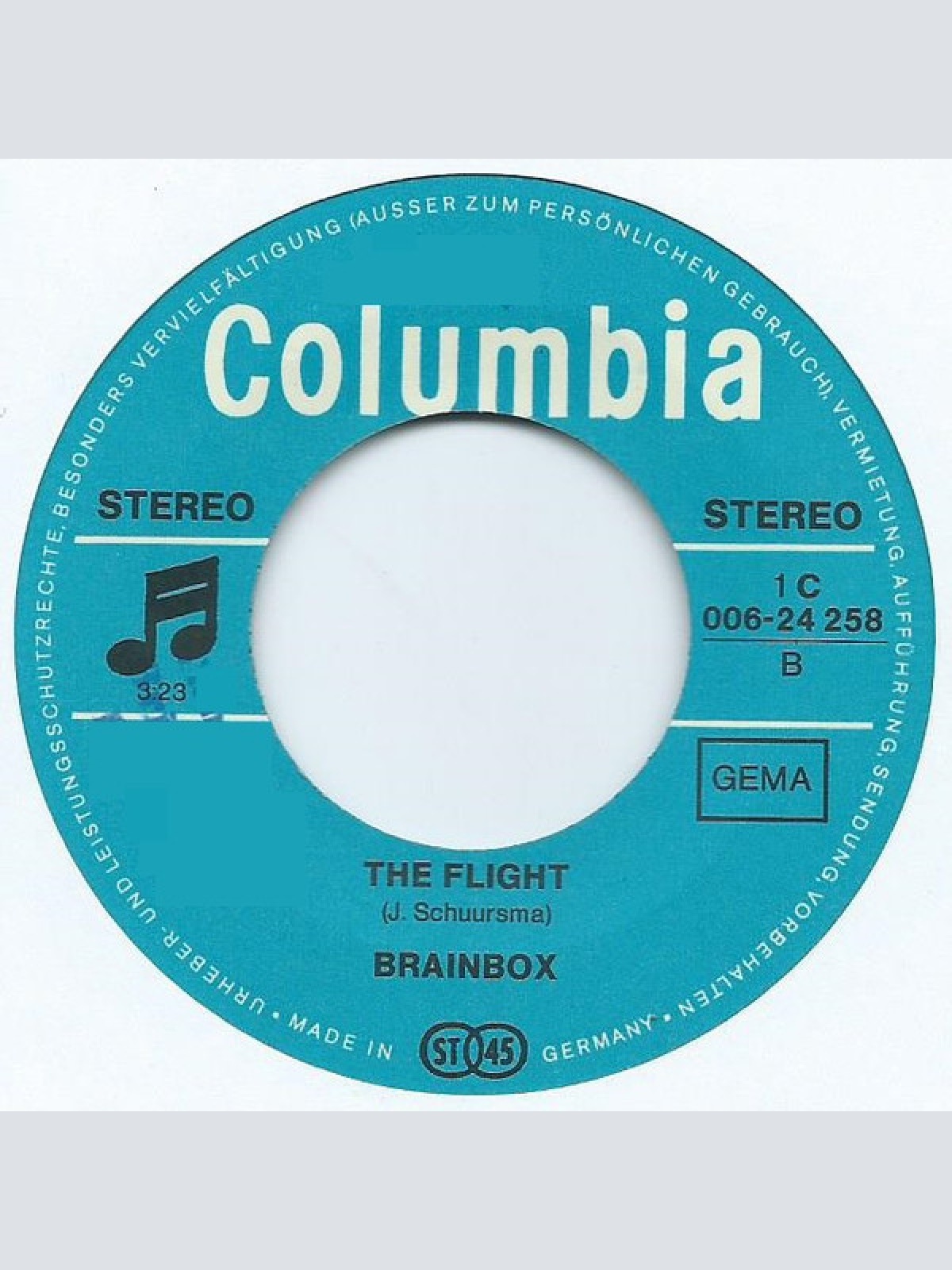 Vinyl / Brainbox (3) - The Smile / The Flight