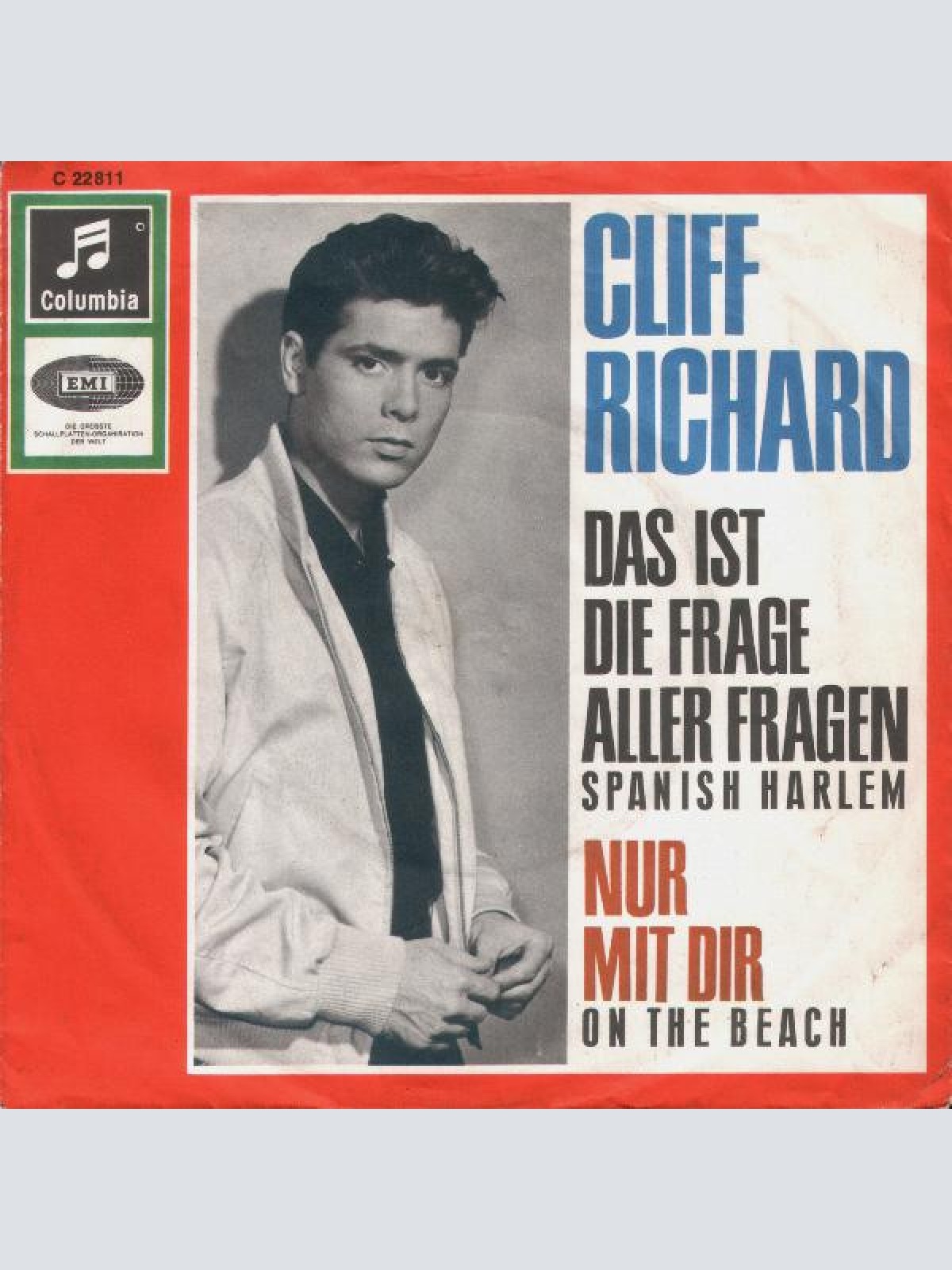 Vinyl / Cliff Richard - Das Ist Die Frage Aller Fragen / Nur Mit Dir