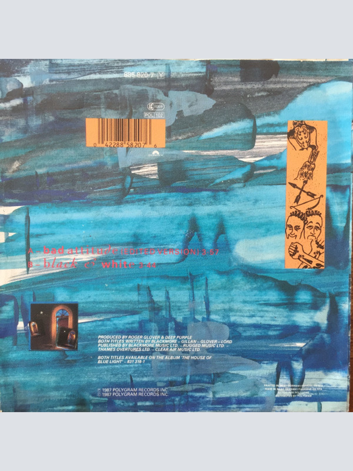 Vinyl / Deep Purple - Bad Attitude