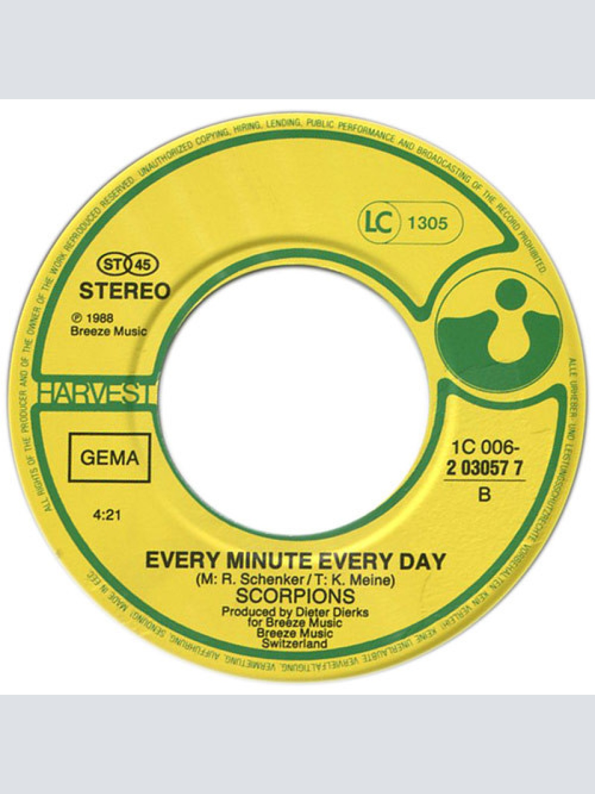 Vinyl / Scorpions - Passion Rules The Game