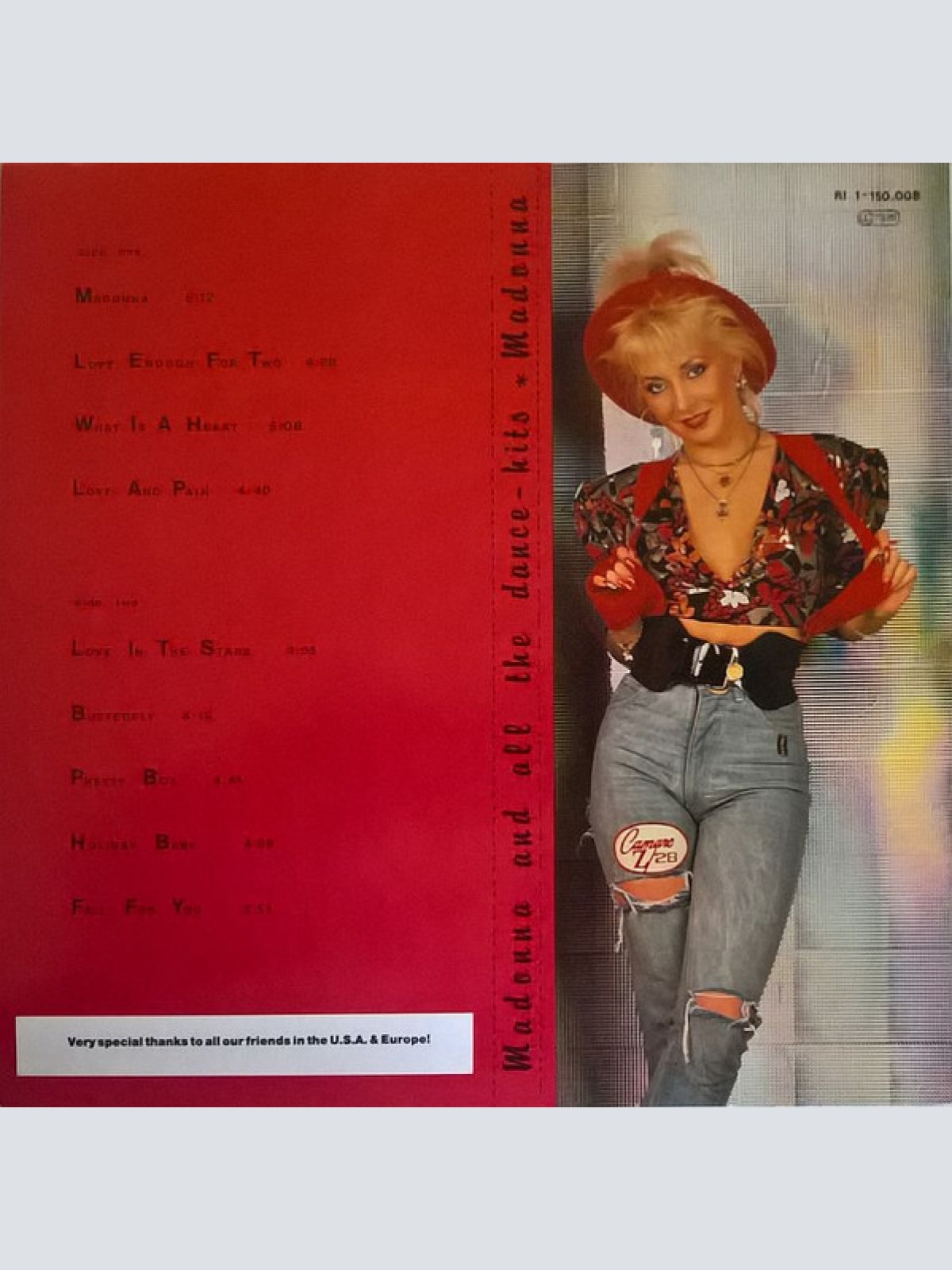 Vinyl / Ricky Mash - With Madonna And All The Dance Hits