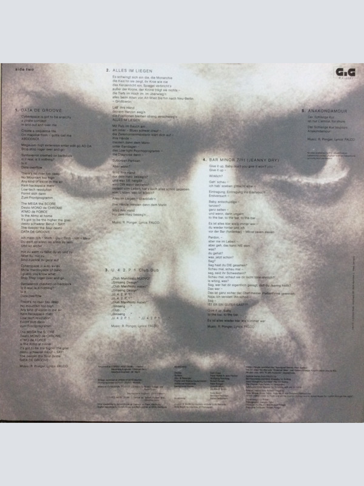 Vinyl / Falco - Data De Groove