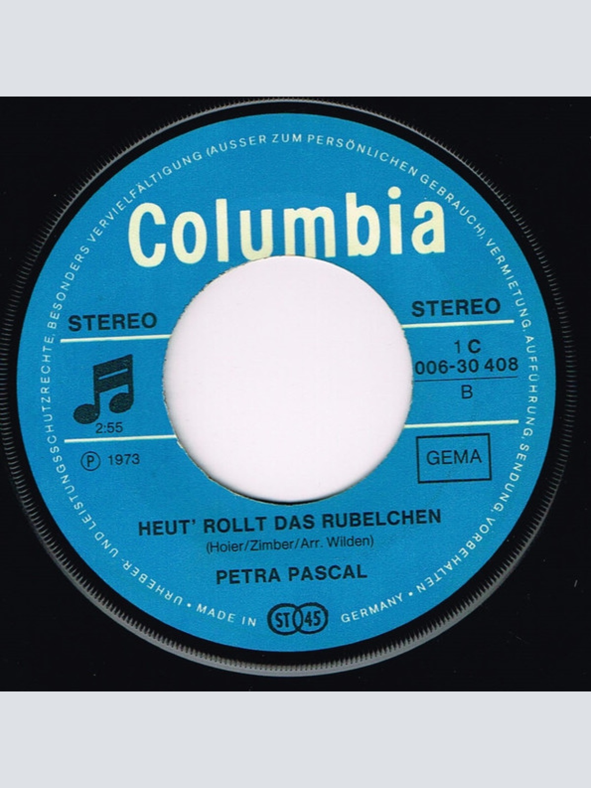 Vinyl / Petra Pascal - Otto, Bleib Standhaft
