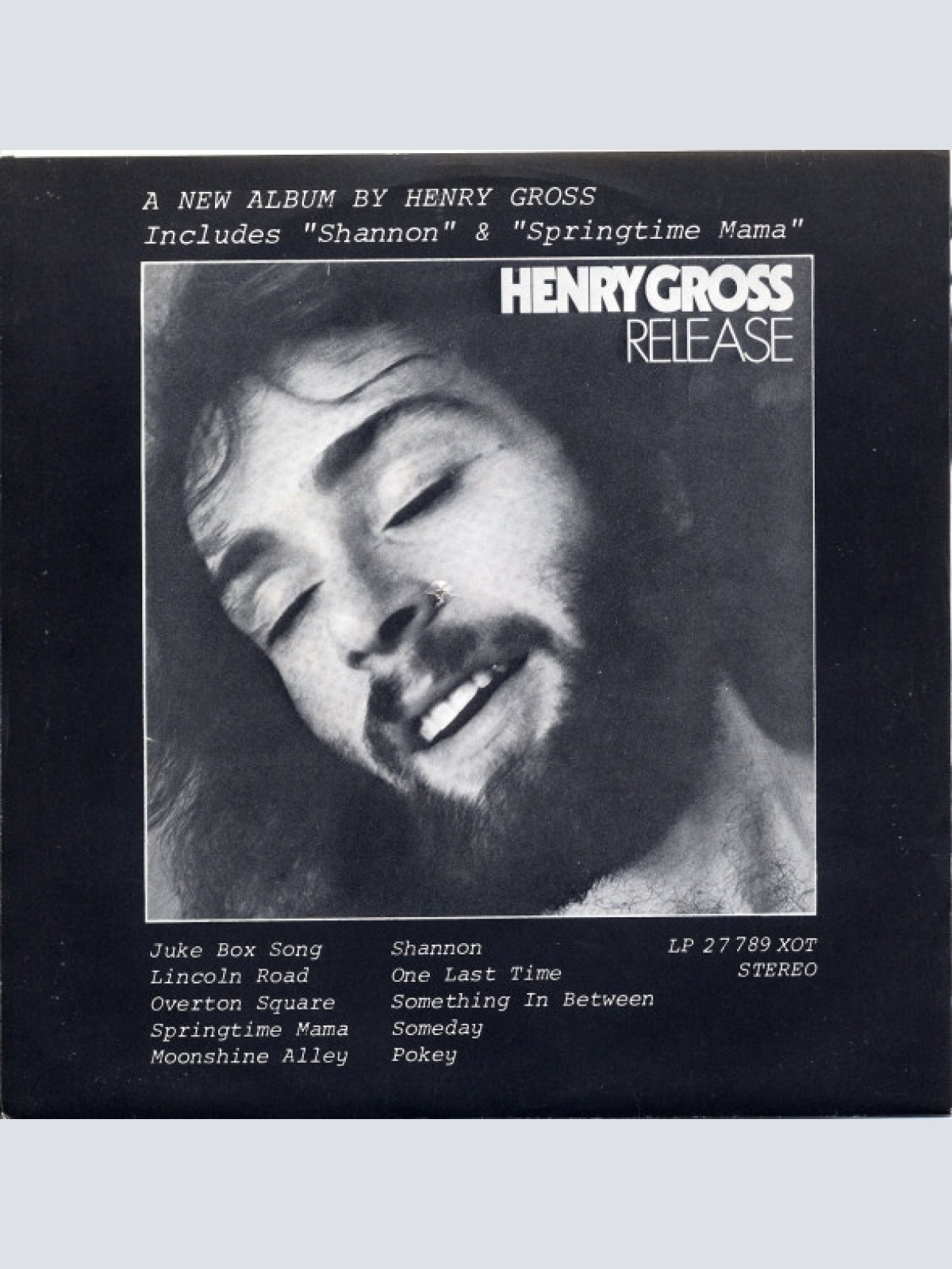 Vinyl / Henry Gross - Shannon