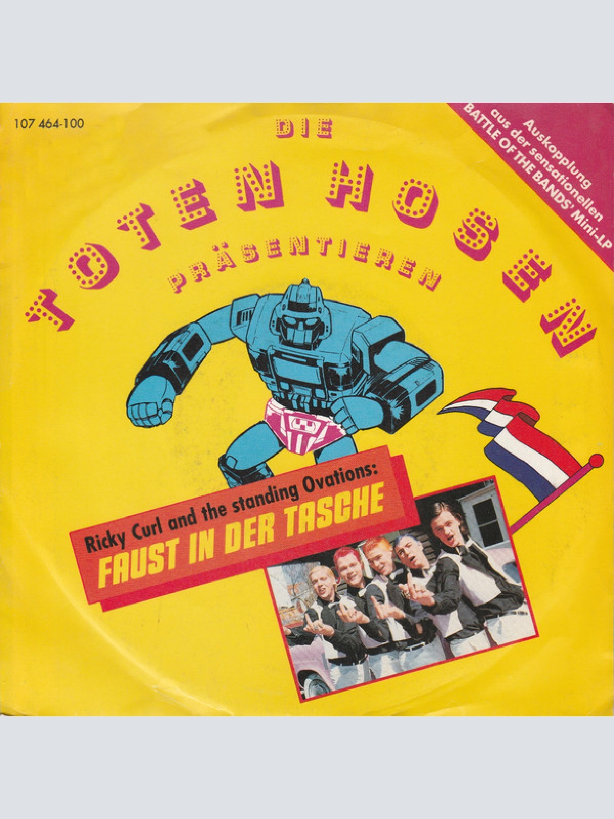 Vinyl / Die Toten Hosen - Faust In Der Tasche