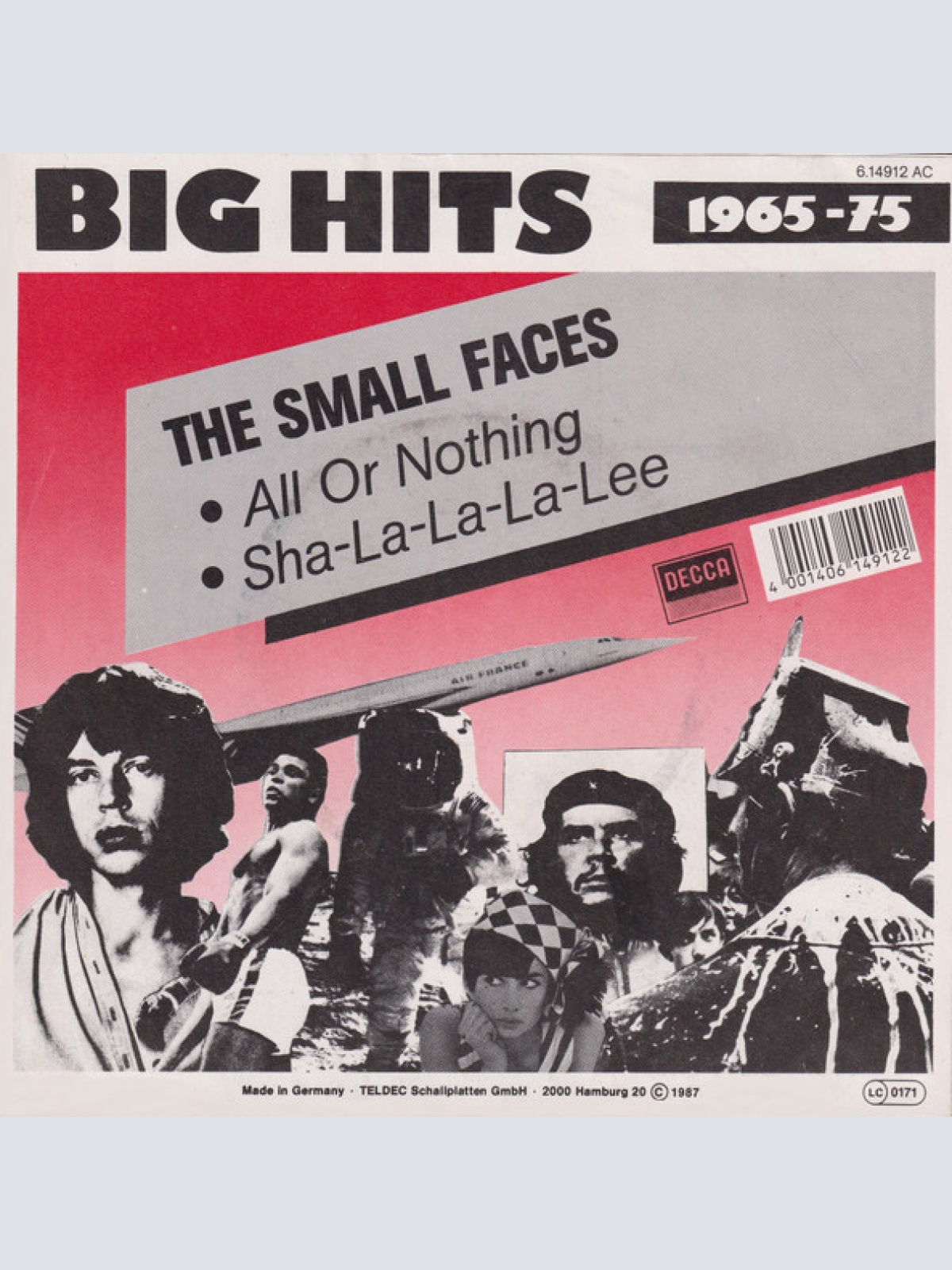 Vinyl / The Small Faces* - All Or Nothing / Sha-La-La-La-Lee