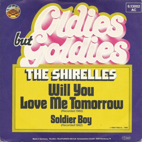 Vinyl / The Shirelles - Will You Love Me Tomorrow / Soldier Boy