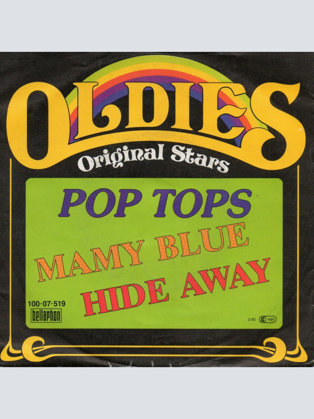 Vinyl / Pop Tops* - Mamy Blue / Hide Away