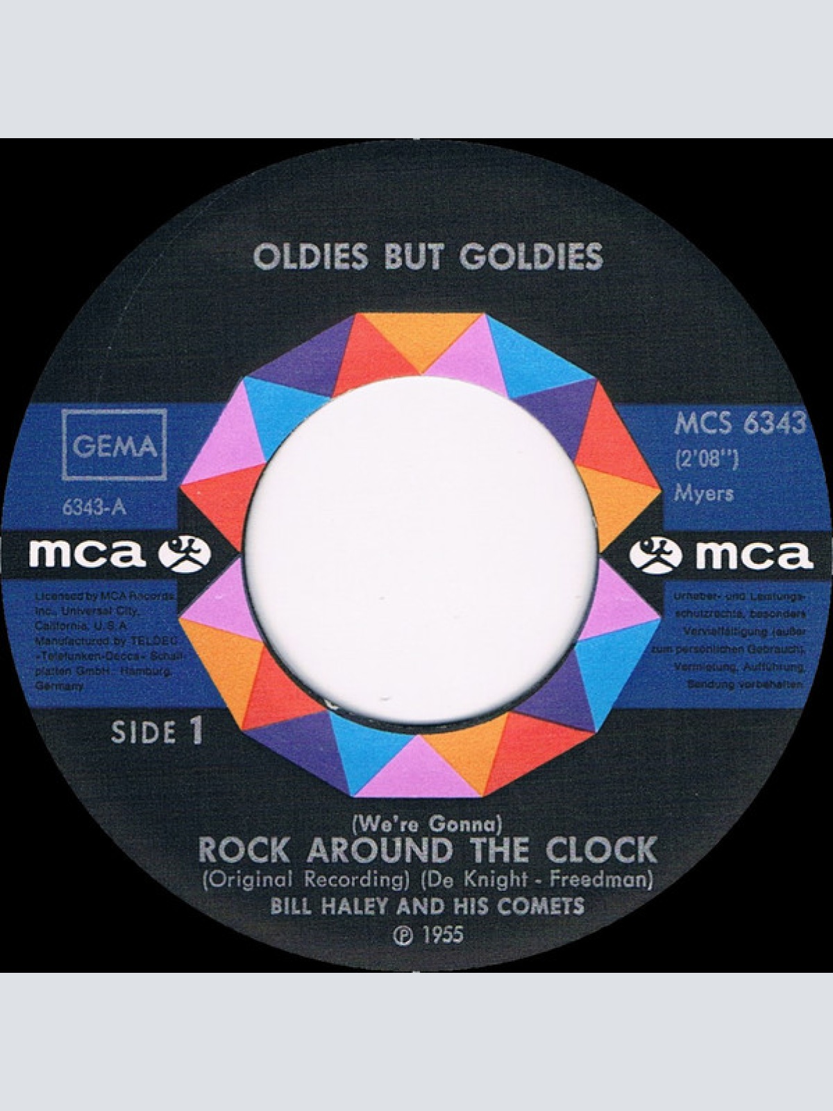 Vinyl / Bill Haley And His Comets - Rock Around The Clock / Skinny Minnie