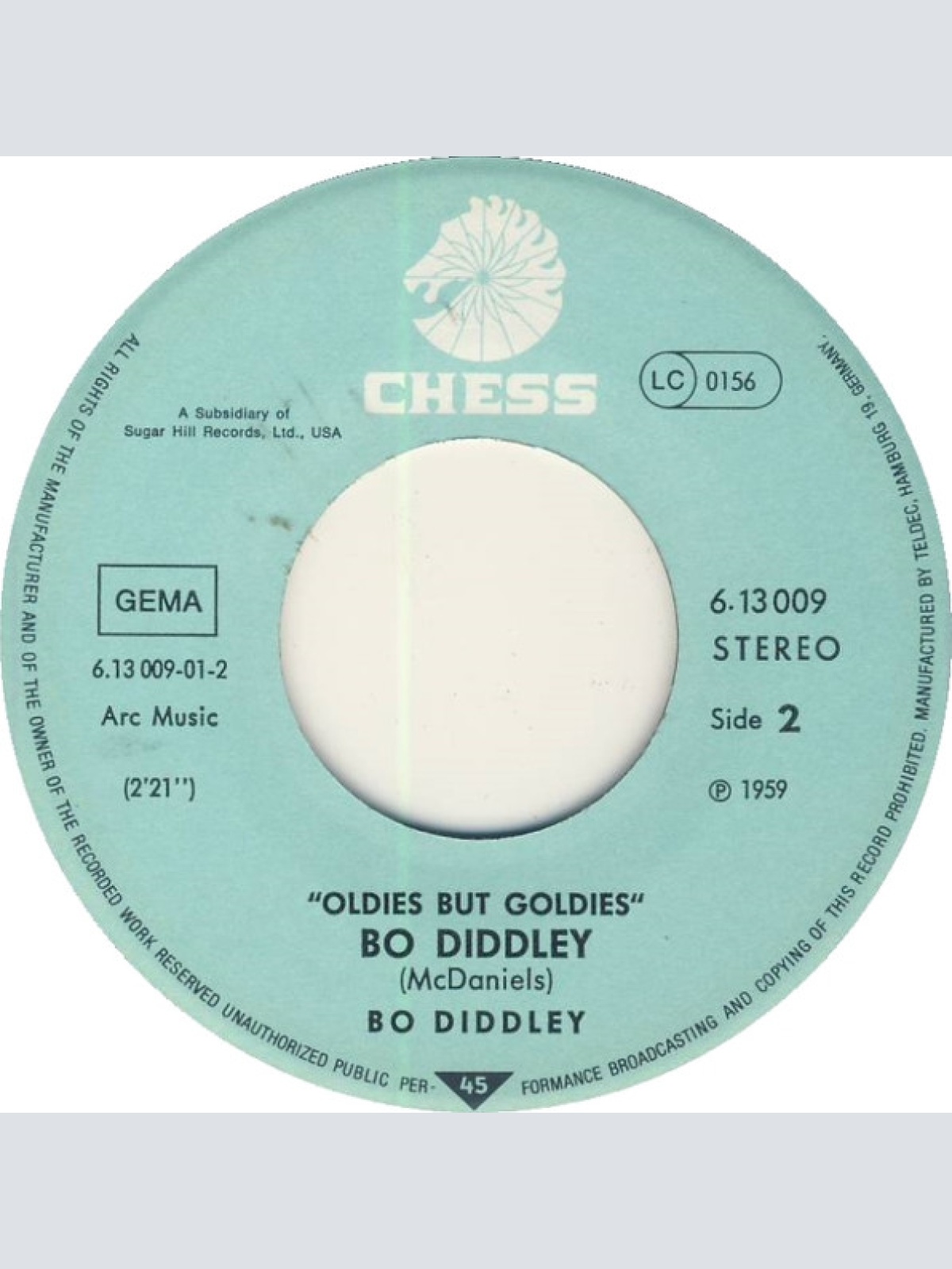 Vinyl / Bo Diddley - Road Runner / Bo Diddley