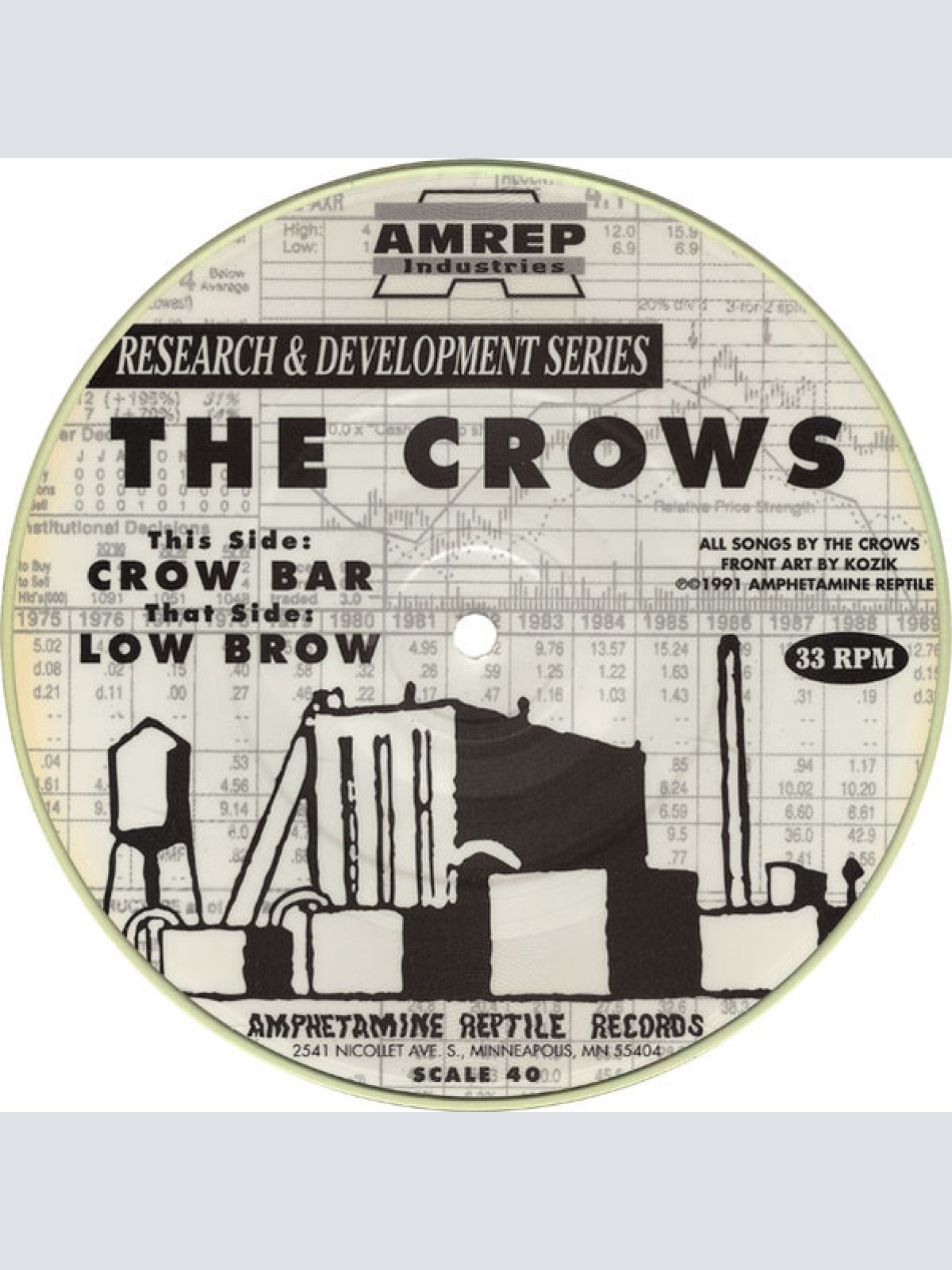 Vinyl / The Crows* - Crow Bar / Low Brow