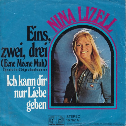 Vinyl / Nina Lizell - Eins, Zwei, Drei (Eene, Meene, Muh)