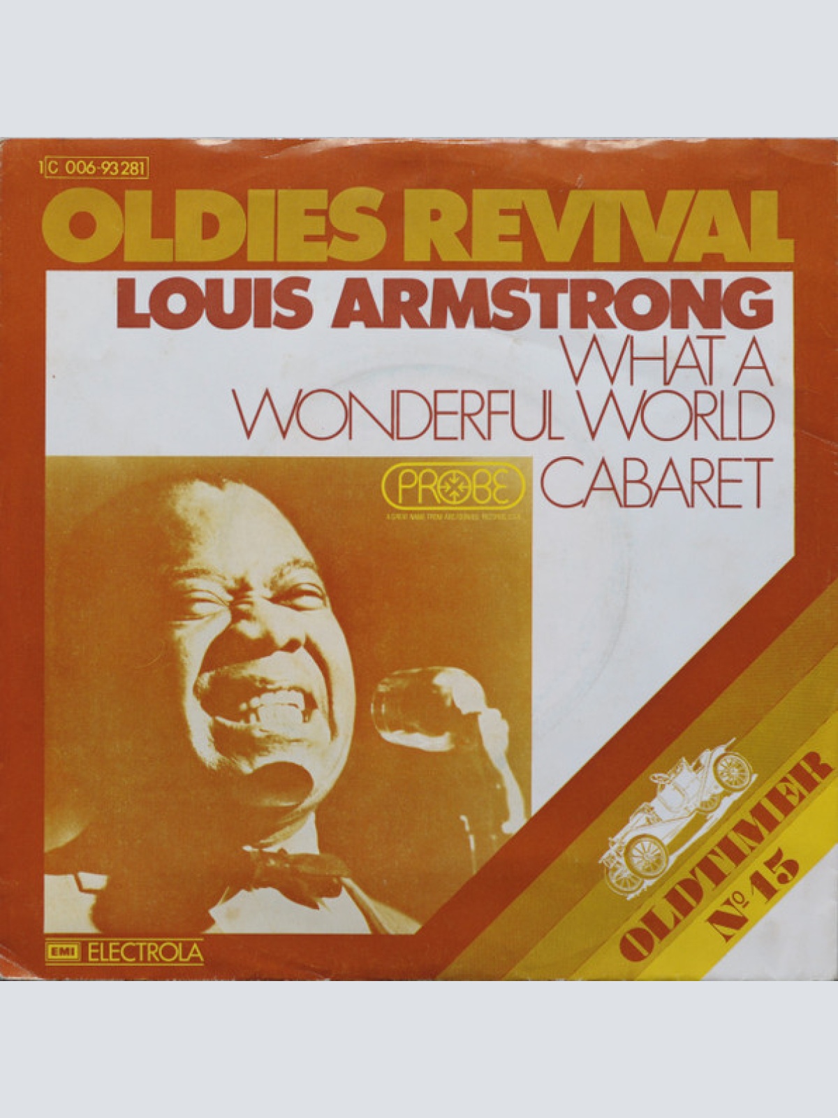 Vinyl / Louis Armstrong - What A Wonderful World / Cabaret