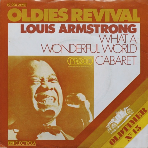 Vinyl / Louis Armstrong - What A Wonderful World / Cabaret