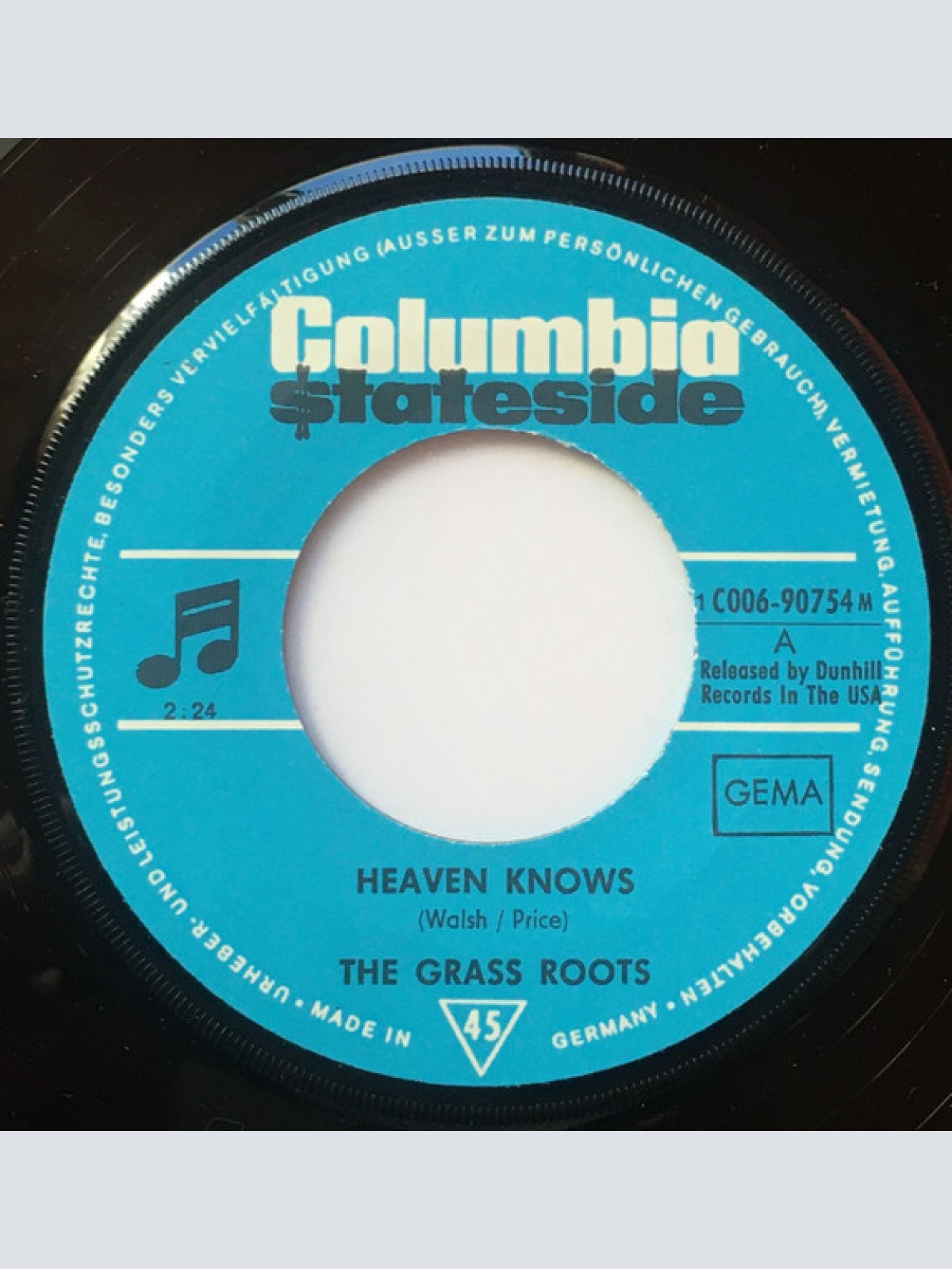 Vinyl / The Grass Roots - Heaven Knows