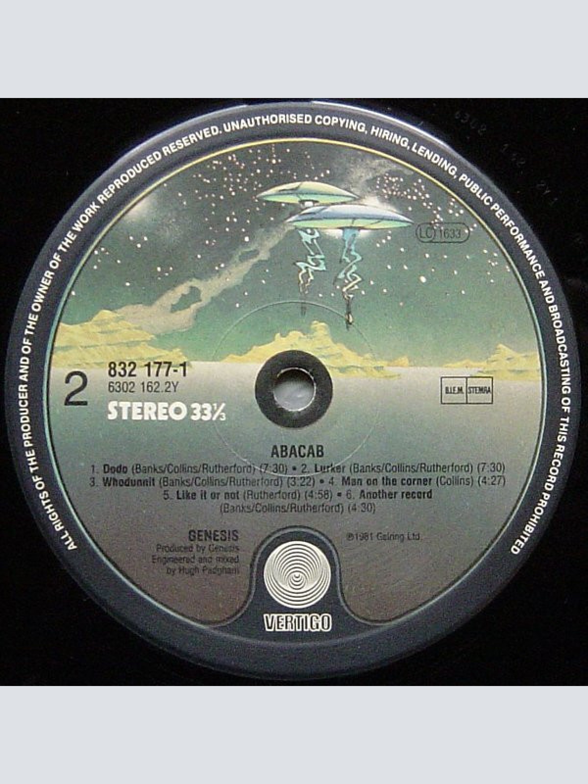 Vinyl / Genesis - 2 Great Pop Classics