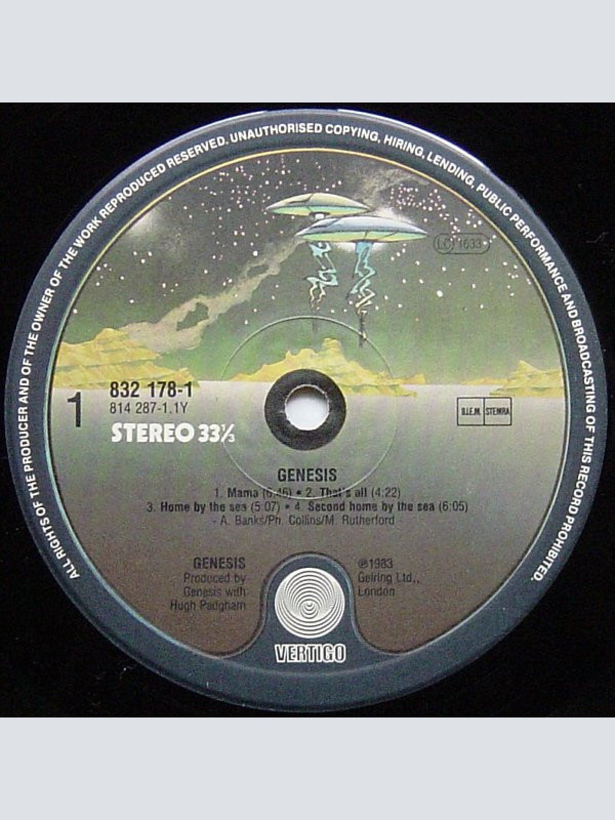 Vinyl / Genesis - 2 Great Pop Classics