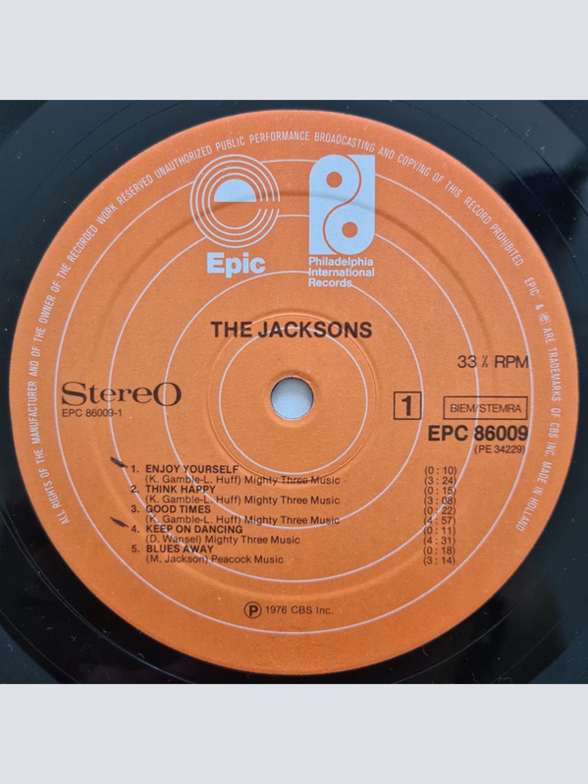 Vinyl / The Jacksons - The Jacksons