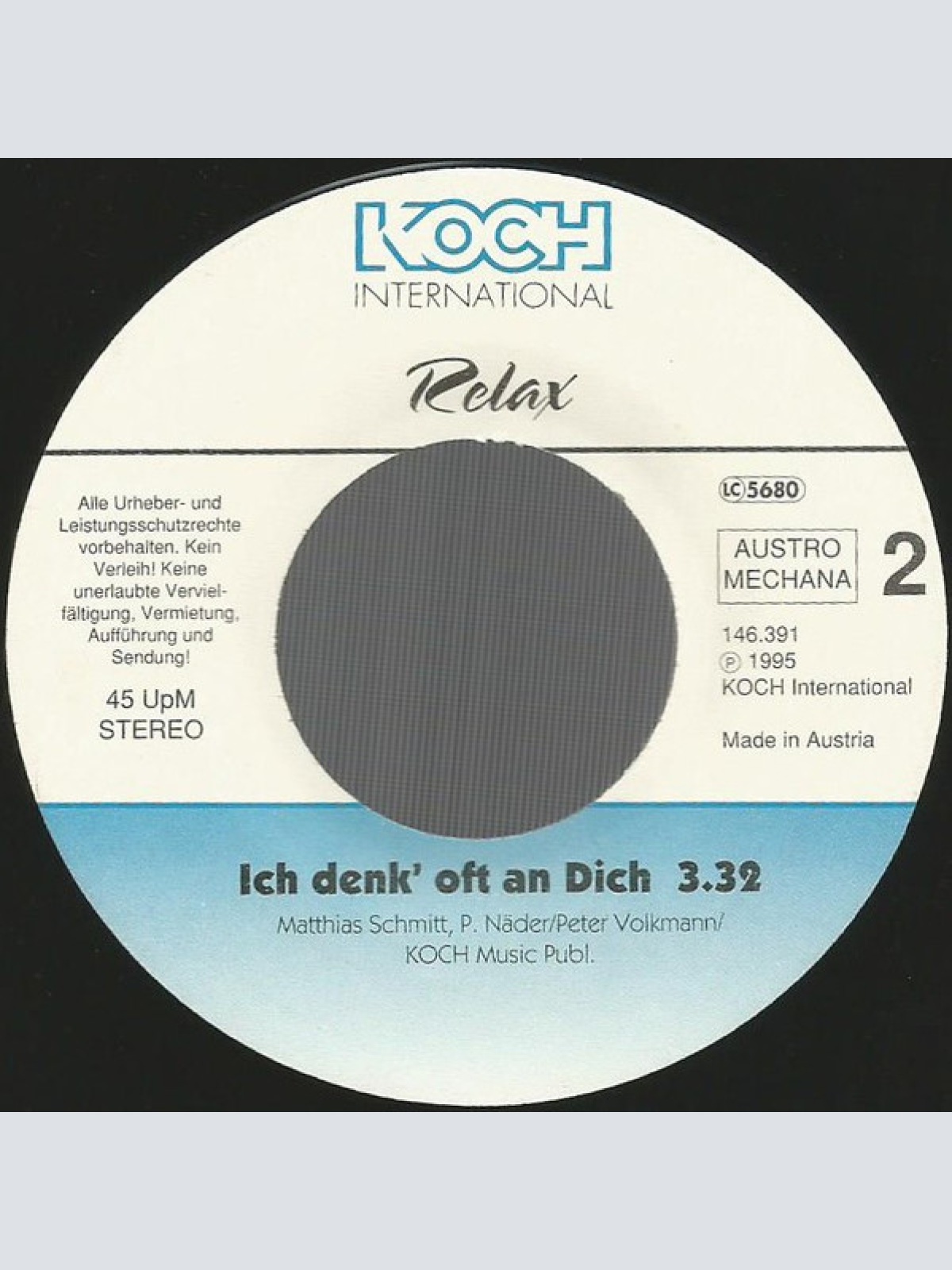 Vinyl / Relax (2) - Nur Bei Dir