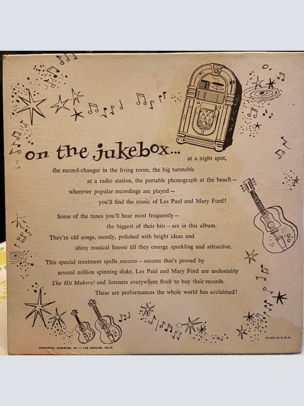 Vinyl / Les Paul & Mary Ford - The Hit Makers! Part II