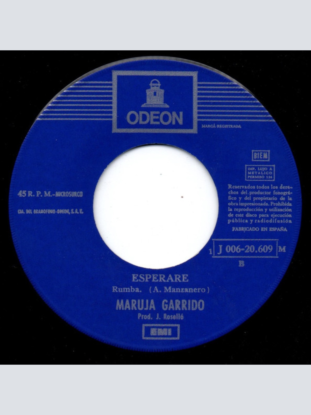Vinyl / Maruja Garrido - Es Mi Hombre