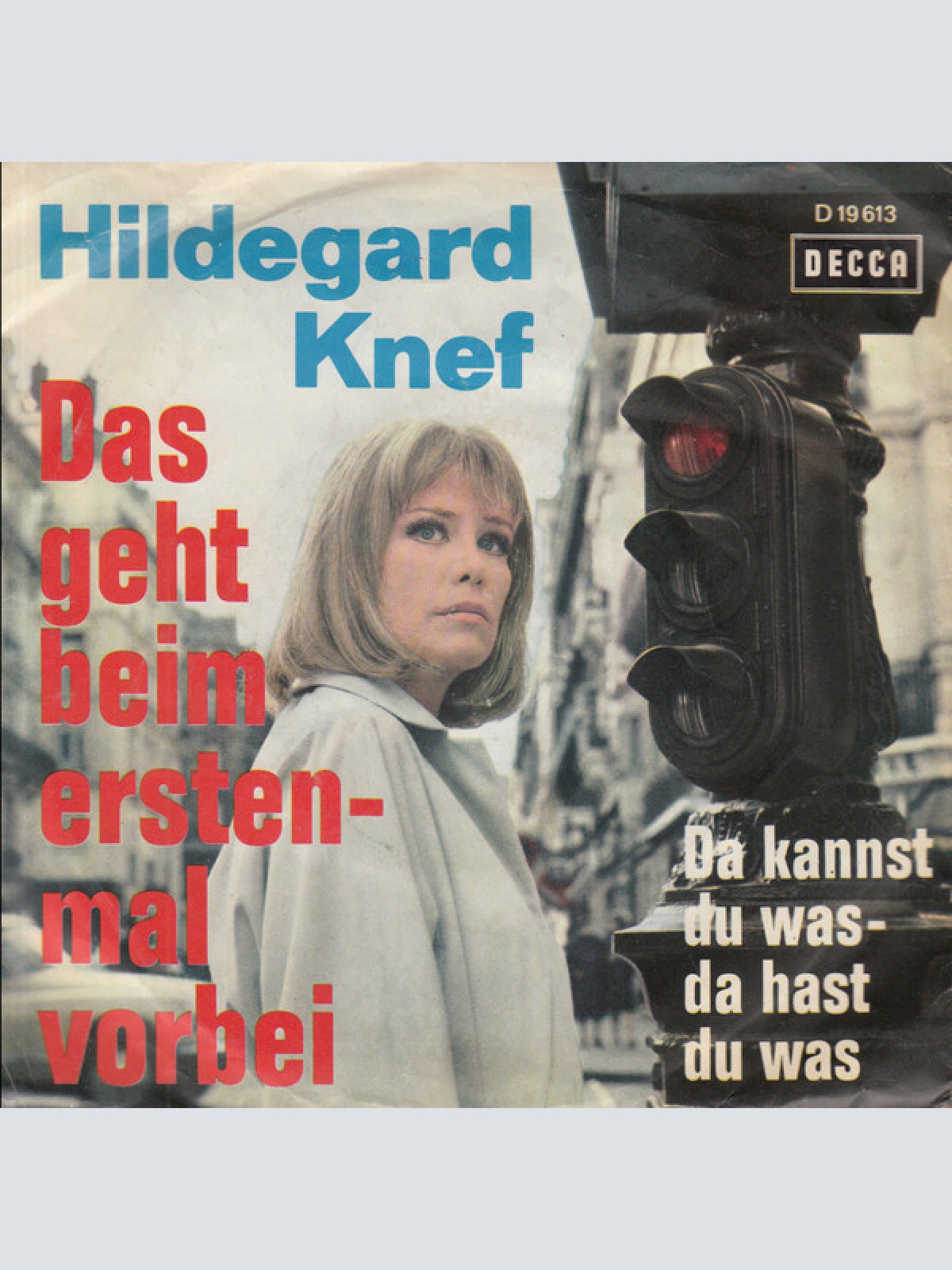 Vinyl / Hildegard Knef - Das Geht Beim Ersten Mal Vorbei