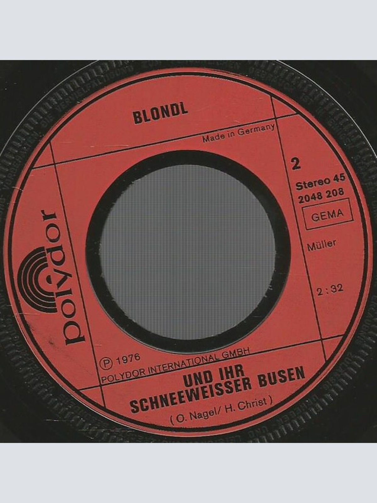 Vinyl / Blondl - Amanda