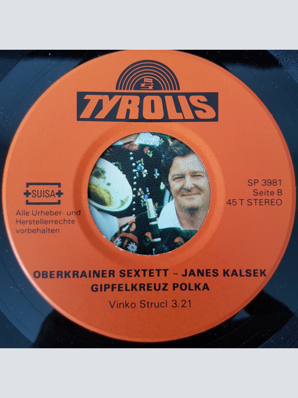 Vinyl / Oberkrainer Sextett Janes Kalšek* - Mit Musik