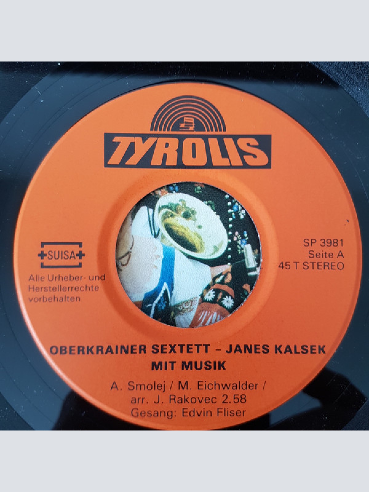 Vinyl / Oberkrainer Sextett Janes Kalšek* - Mit Musik