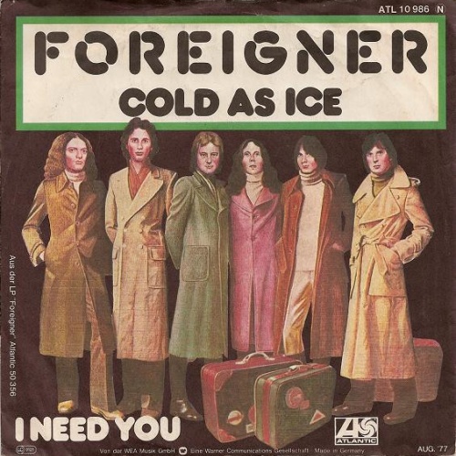 Vinyl / Foreigner - Cold As Ice