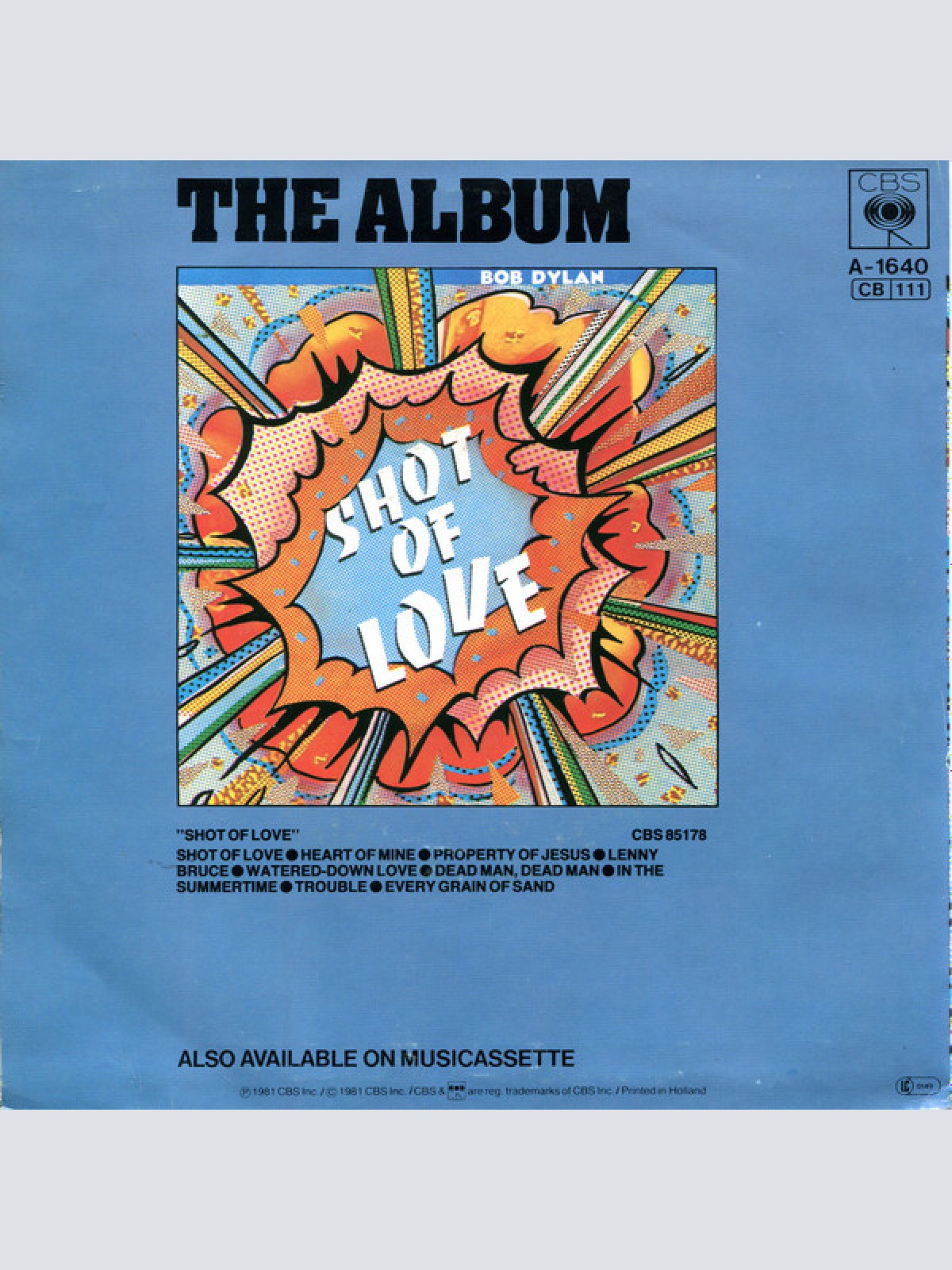 Vinyl / Bob Dylan - Dead Man, Dead Man / Lenny Bruce