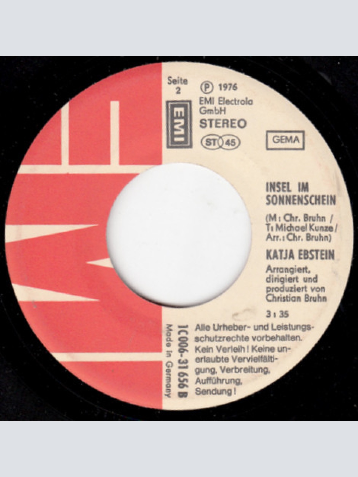 Vinyl / Katja Ebstein - In Petersburg Ist Pferdemarkt