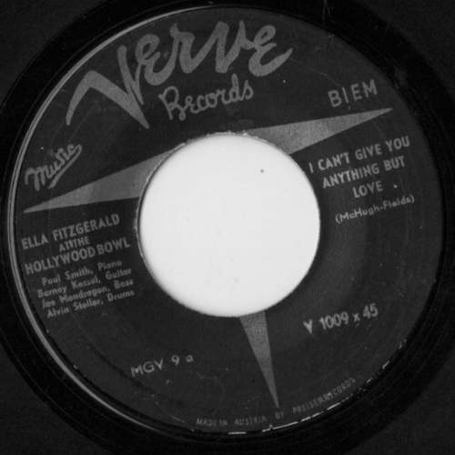 Vinyl / Ella Fitzgerald - I Can't Give You Anything But Love / Airmail Special