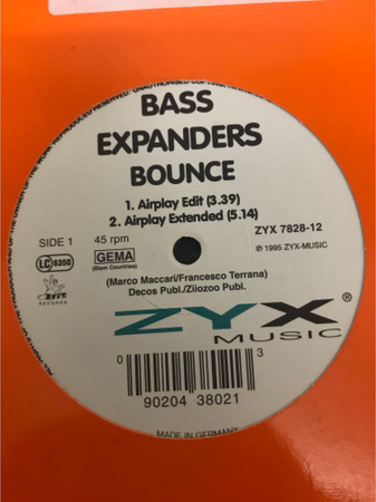 Vinyl / Bass Expanders - Bounce