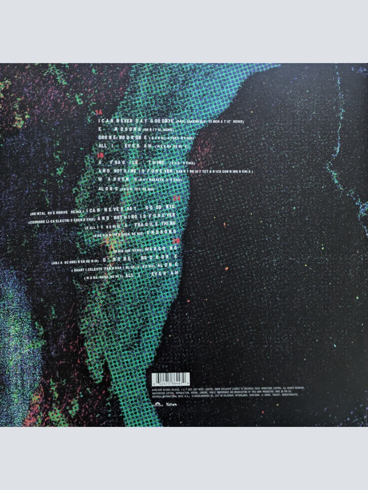 Vinyl / The Cure - Mixes Of A Lost World