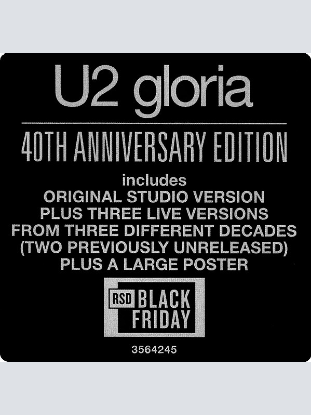 Vinyl / U2 - Gloria