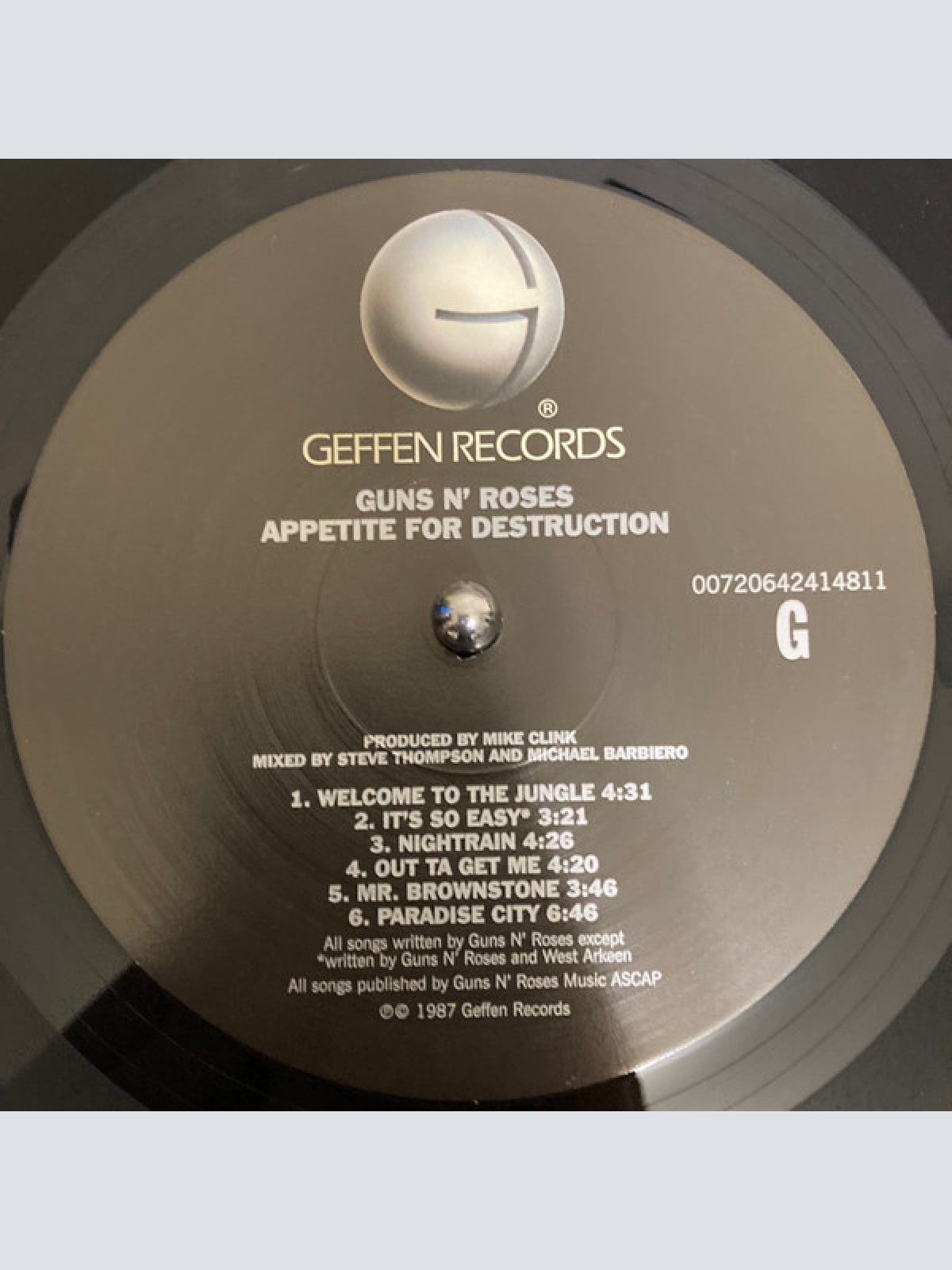 Vinyl / Guns N' Roses - Appetite For Destruction