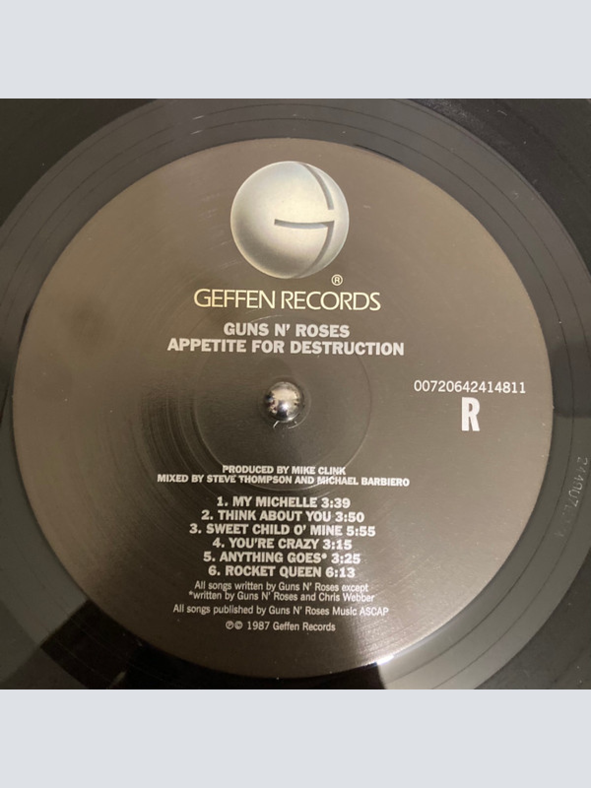 Vinyl / Guns N' Roses - Appetite For Destruction