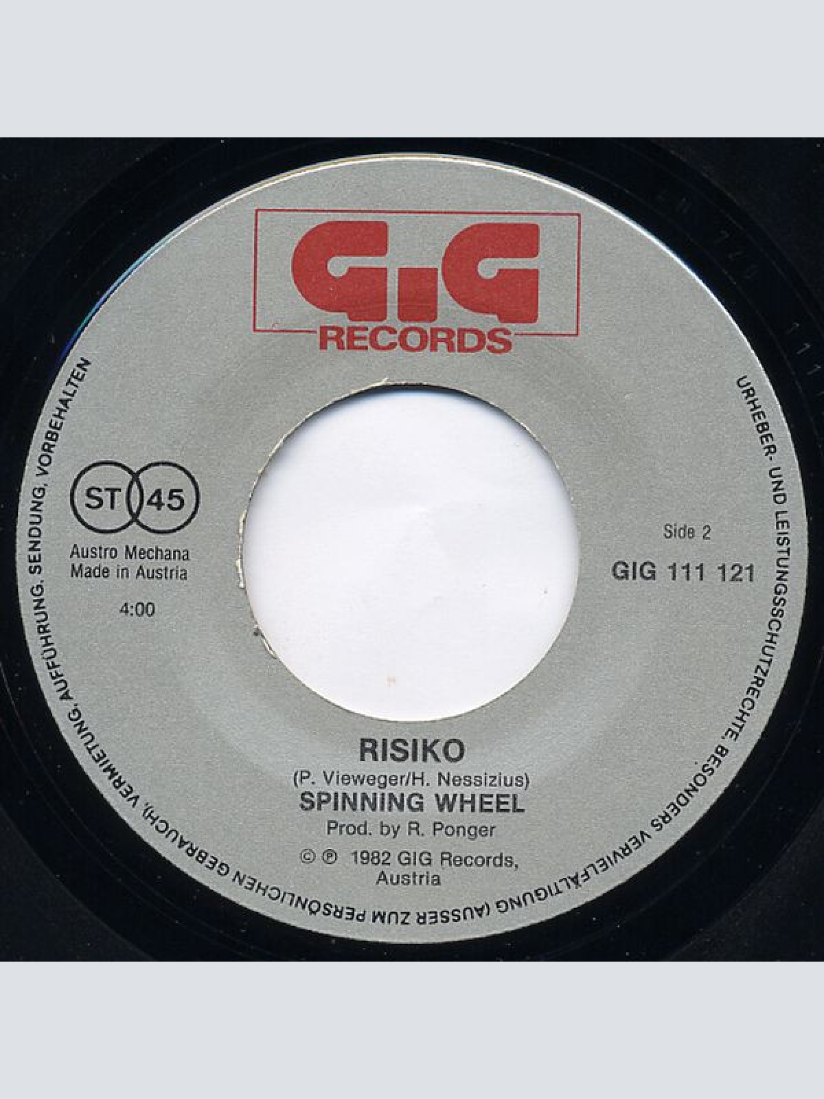 Vinyl / Spinning Wheel (3) - Im Dschungel