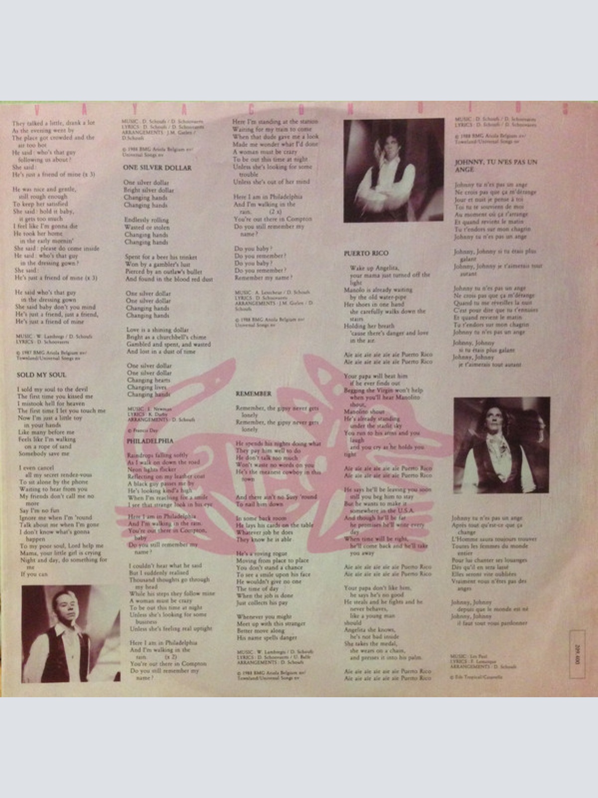 Vinyl / Vaya Con Dios - Vaya Con Dios