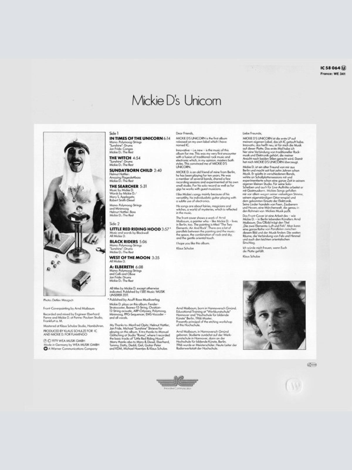 Vinyl / Mickie D's Unicorn - Mickie D's Unicorn