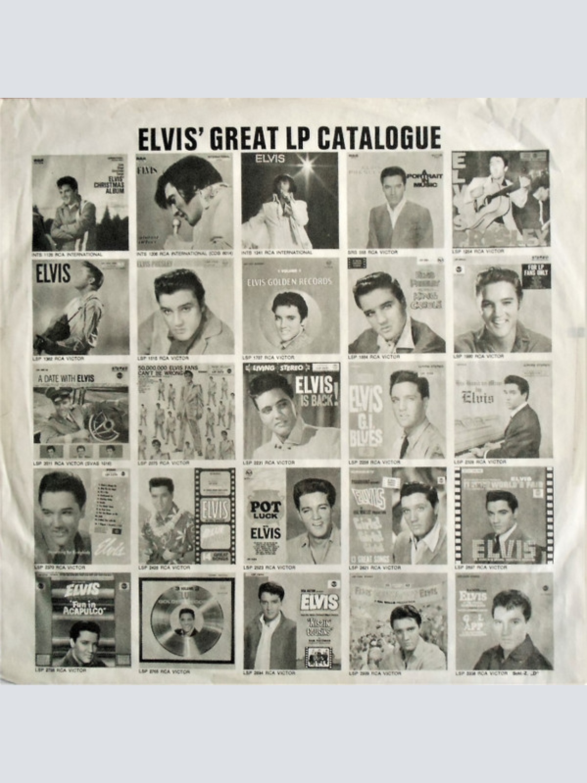 Vinyl / Elvis Presley - A Date With Elvis